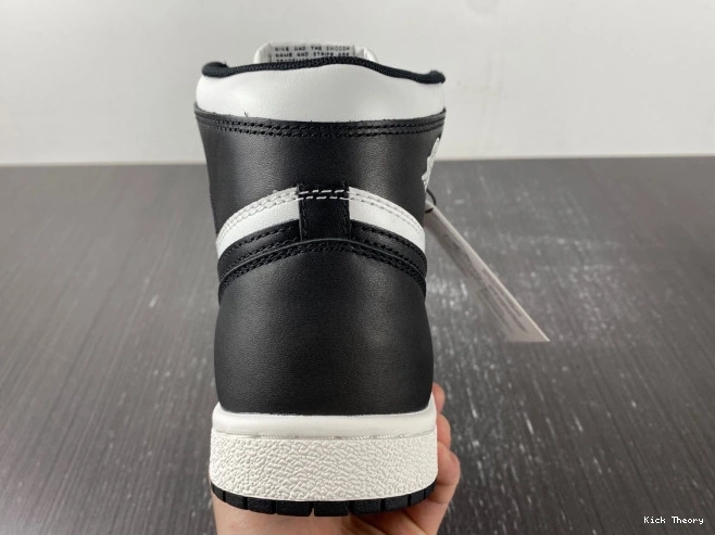 Kick Theory 85 White Retro Black (2023) Jordan 1 High BQ4422-001 0823